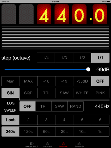 Screenshot #6 pour Diapason Audio Generator