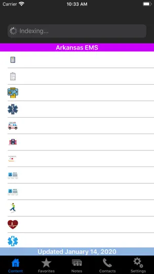 Arkansas EMS iPhone Screenshot 2