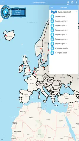 Game screenshot Topo Test Europe, topography hack