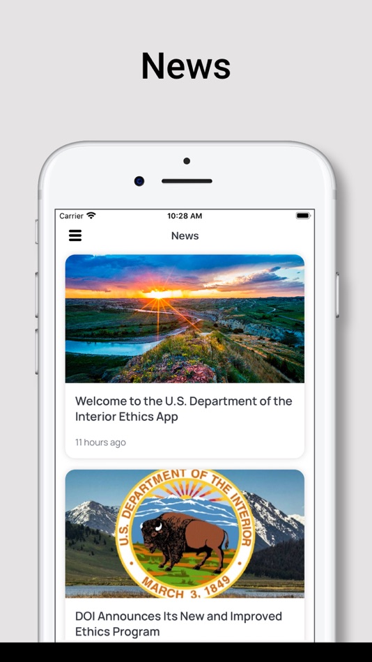 #1. DOI Ethics (iOS) Podle: U.S. Department of the Interior