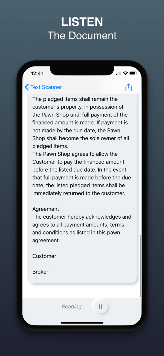 OCR Text Scanner Pro and PDF