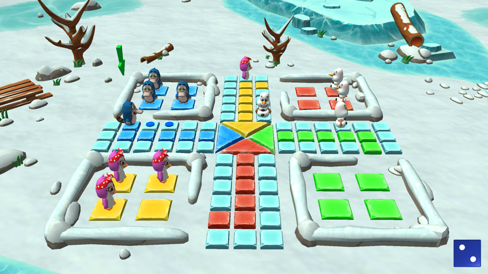 #5. Ludo 3D Multiplayer (iOS) Podle: Nordic Electronics