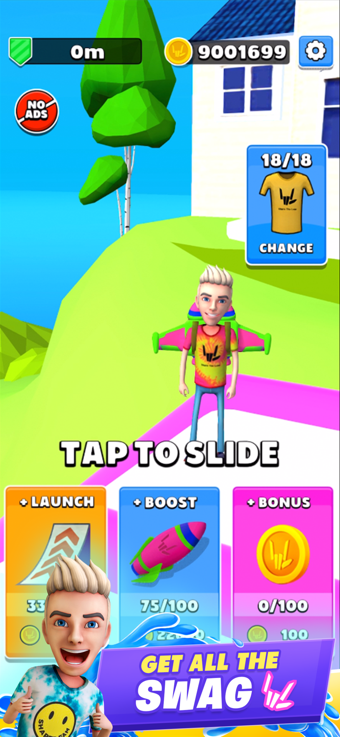 Stephen Sharer’s Rocket Slide