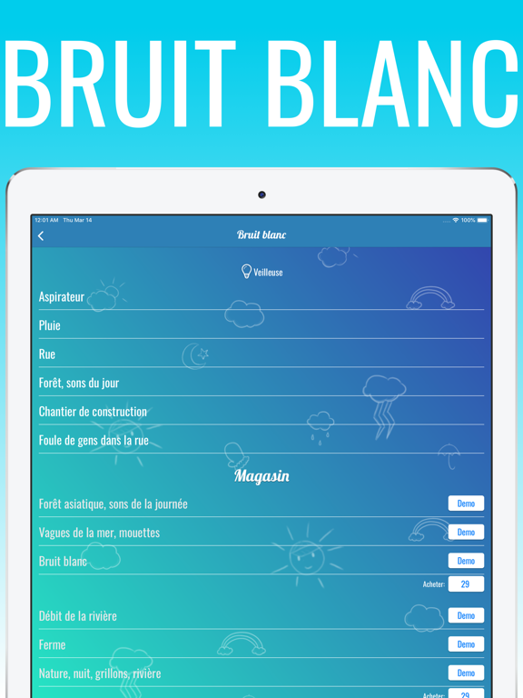 Screenshot #6 pour Piano berceuses