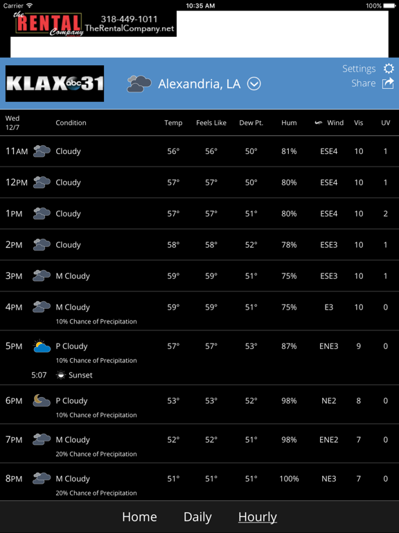 Screenshot #6 pour KLAX Weather