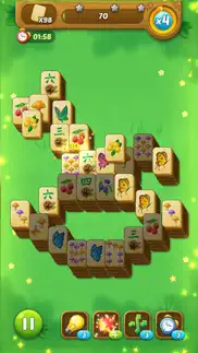 mahjong forest puzzle iphone screenshot 2