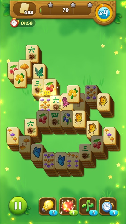 Mahjong Forest Puzzle