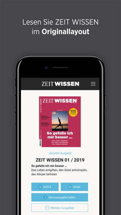 ZEIT WISSEN Screenshot