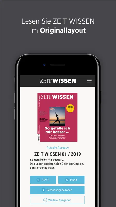 ZEIT WISSEN screenshot 1 of 5