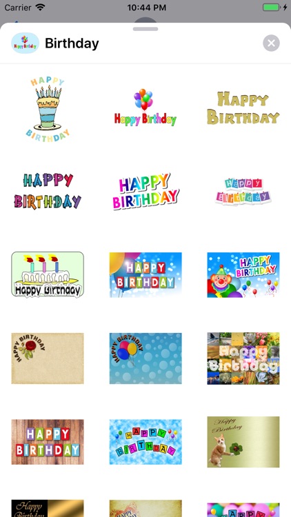 Have A Happy Birthday Stickers