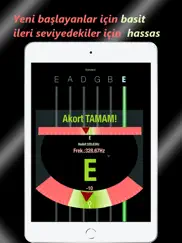 gitar tuner - pro akort aleti ipad resimleri 1