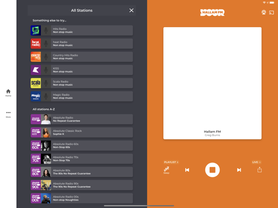 Radio Hallam screenshot 2