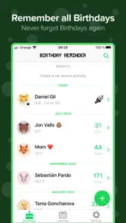 birthday reminder™ & countdown iphone screenshot 1