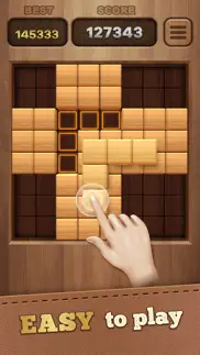 woody cube 3d block puzzle iphone screenshot 1