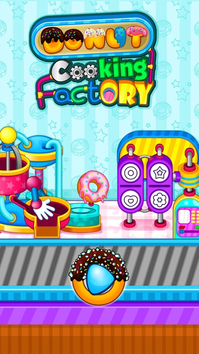 Donut Make Factory-Girl Game Screenshot
