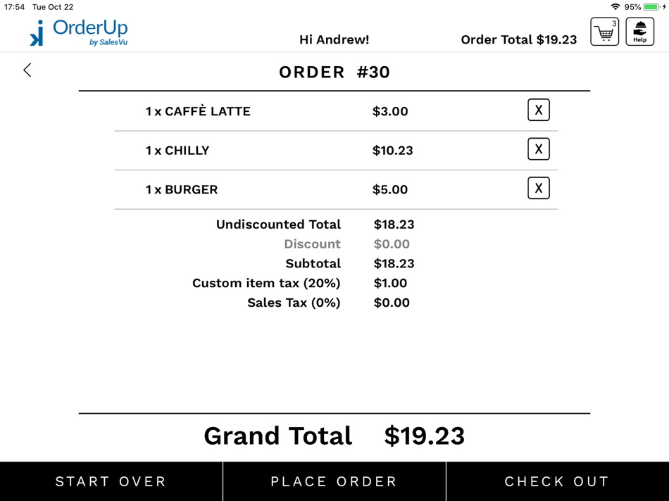 #4. OrderUp by SalesVu (iOS) By: SalesVu