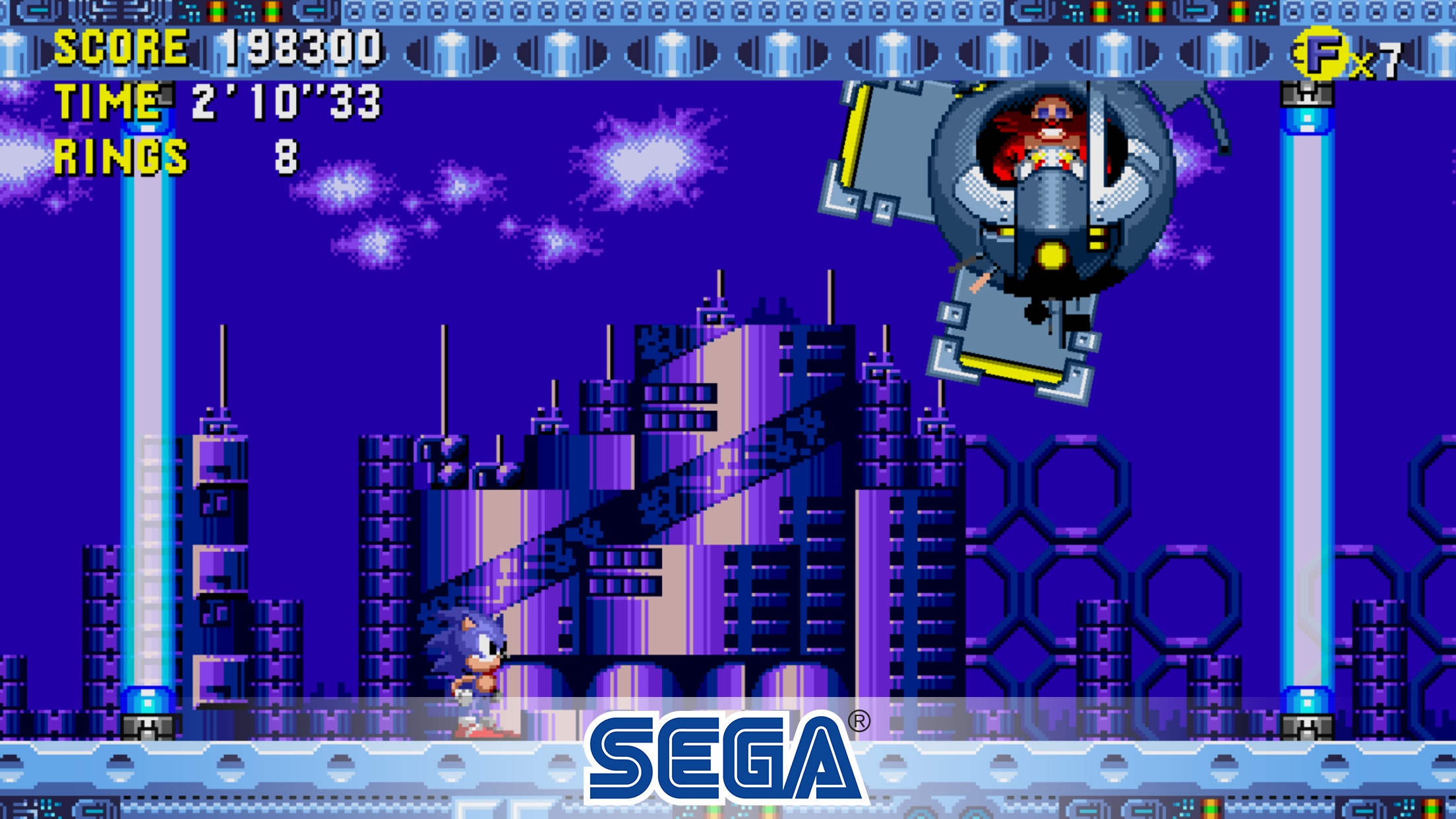 Screenshot do app Sonic CD Classic