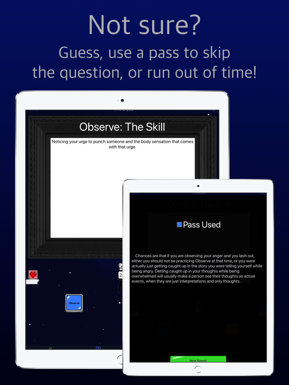 DBT Trivia & Quiz iPad screenshot 5 - Health & Fitness app