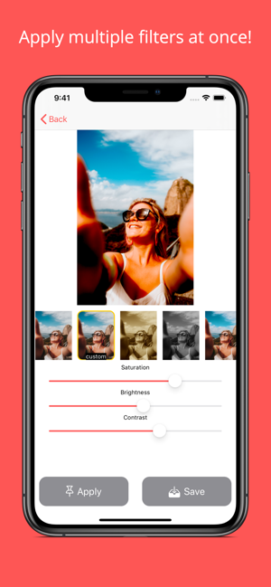 Selfilter - Snap, Edit, Filter(圖3)-速報App