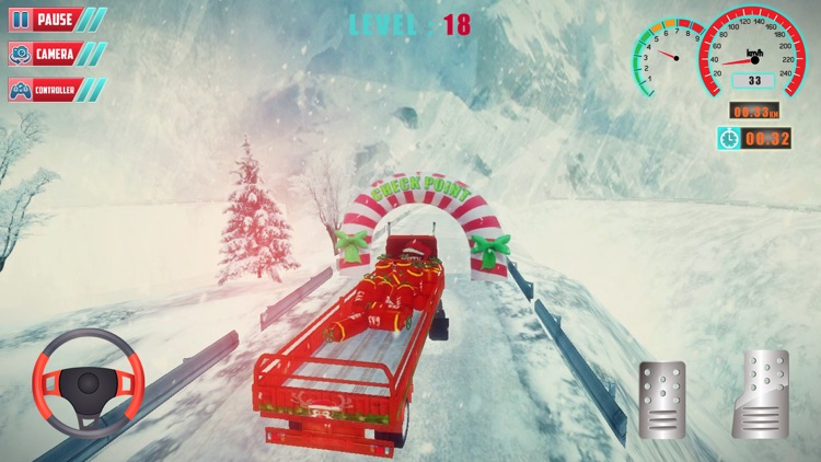 Chrismas HillClimb Truck Drive