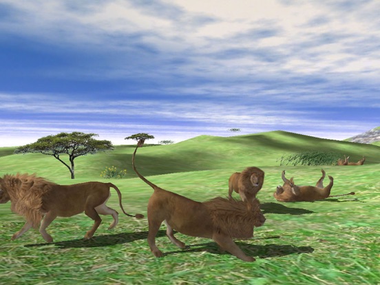 Wildlife Animal Zoo of 3D Pets iPad app afbeelding 3