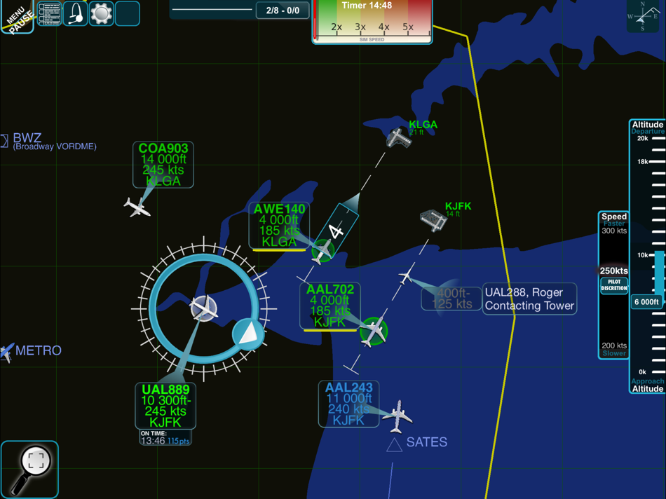 #1. ATC Voice Air Traffic Control (iOS) Podle: Looking West