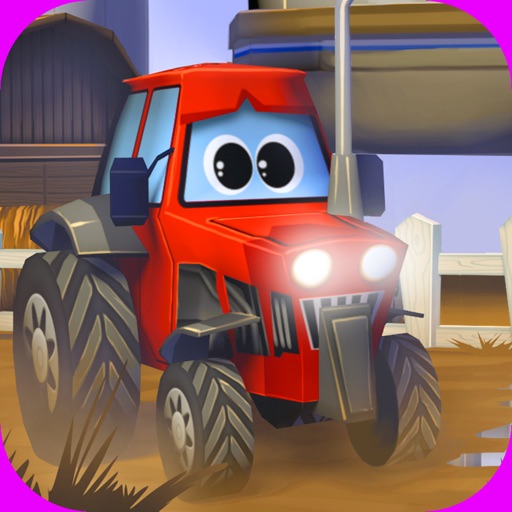 A Little Tractor in Action Free: Best 3D Free Driver Game for Kids icon