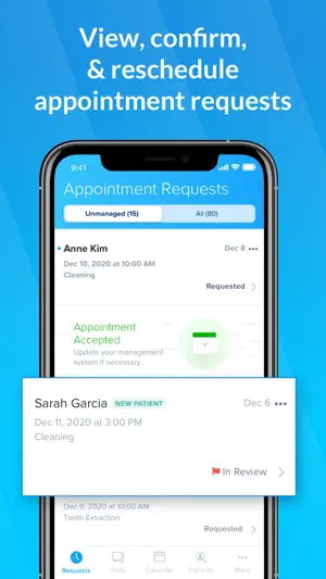 Demandforce screenshot 1