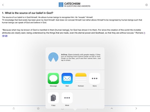 nacfaq iPad screenshot 4 - Reference app
