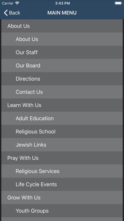 Congregation Ohev Shalom screenshot-5