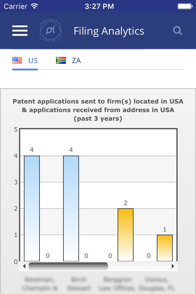 Filing Analytics screenshot 2