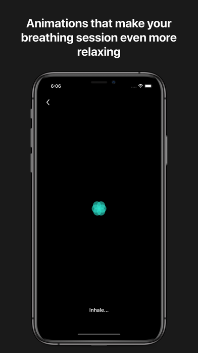 Becalm - Breathing app app screenshot 3