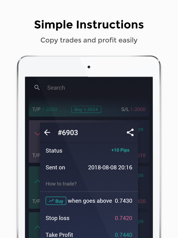 Screenshot #5 pour Forex Signals Live Pro