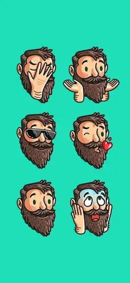 Game screenshot Beardmoji by Rudy hack