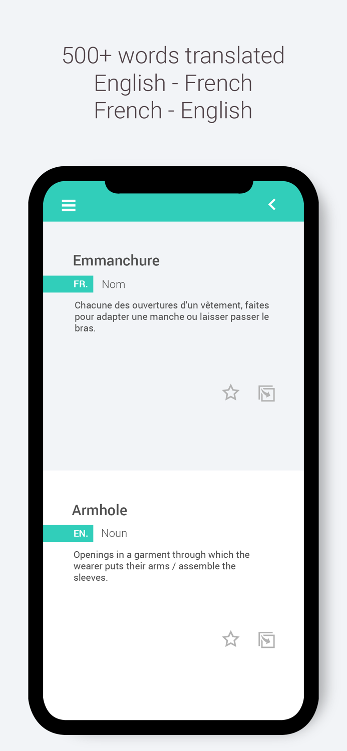 Sewing Translator Dictionary