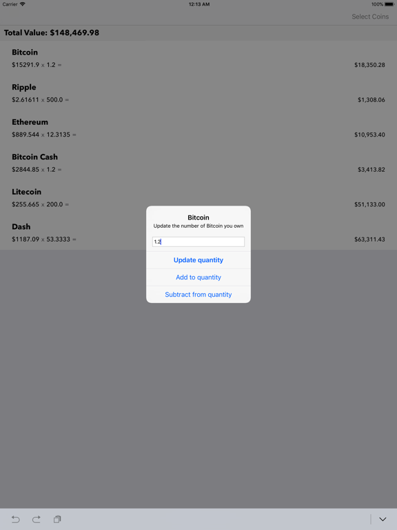 chikun iPad screenshot 3 - Finance app