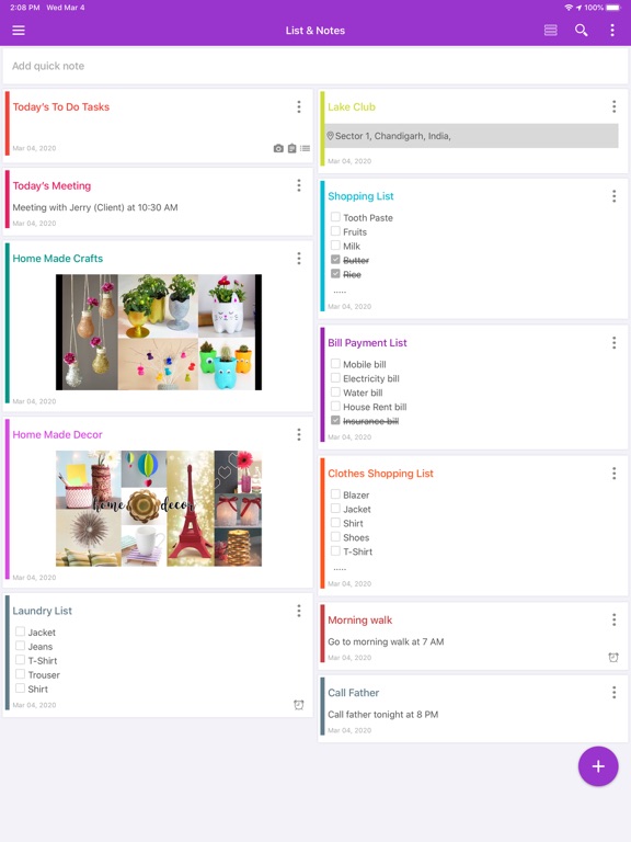 Screenshot #4 pour To Do List and Notes
