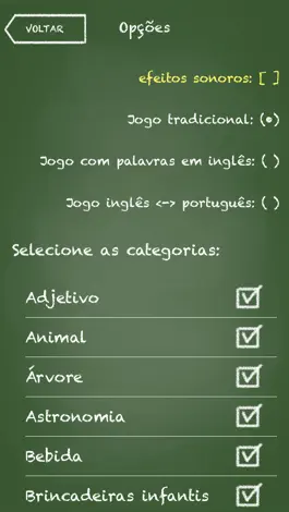 Game screenshot iForca - Hangman in Portuguese hack