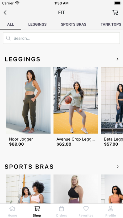 Savvi Shop Screenshot