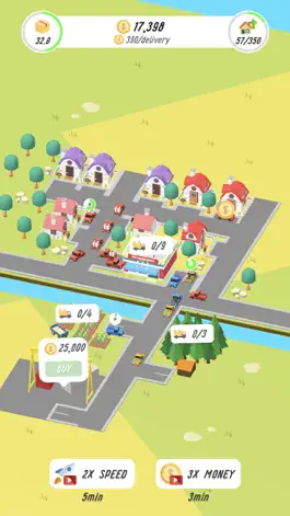 Game screenshot Idle Shop Delivery apk