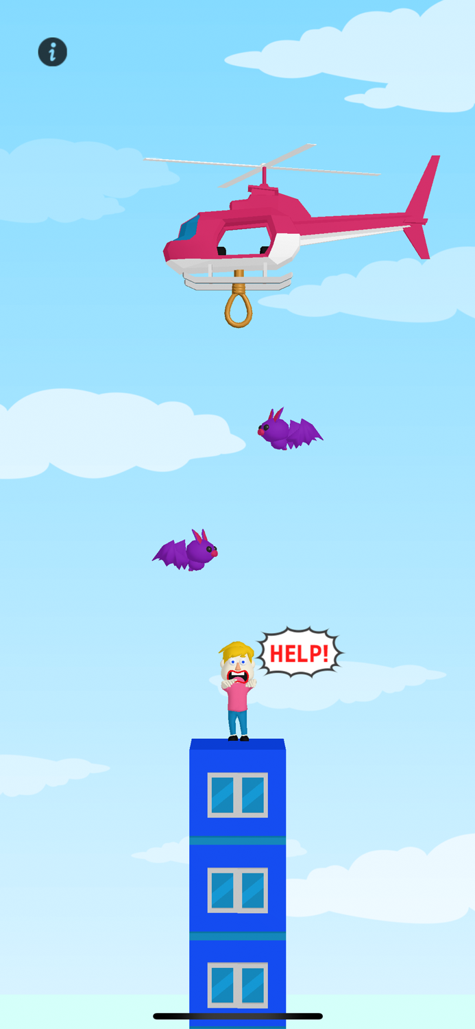 Help copter - rescue puzzle