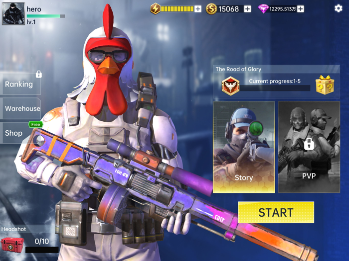 Sniper Hero  3D Shooting Game