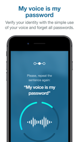 Nuance VoiceID screenshot