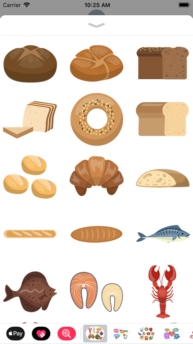 All Foods Stickers Screenshot