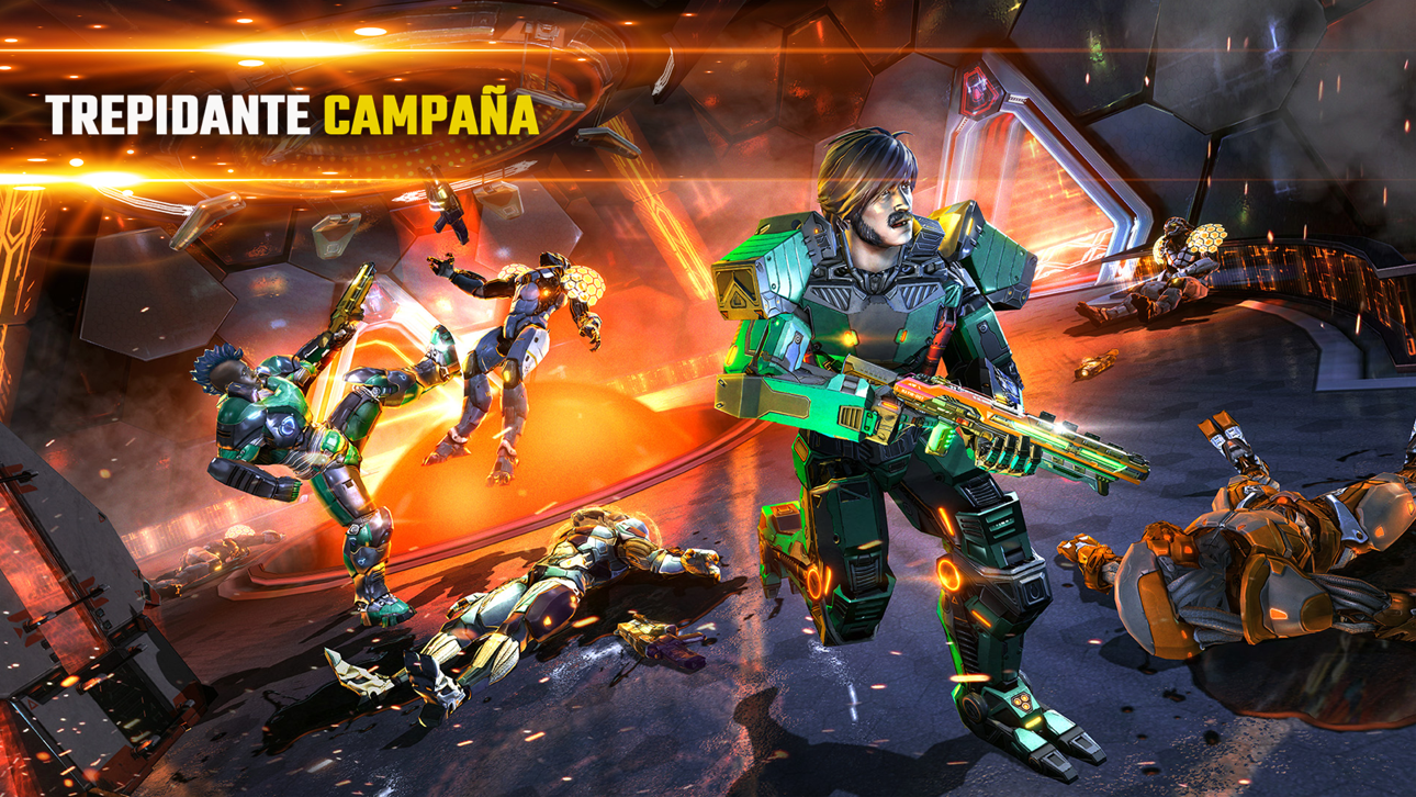 Shadowgun Legends: Online FPS iOS Mod IPA screenshot 5 - iOS game interface