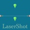 Tap the screen to release the laser and destroy the diamonds