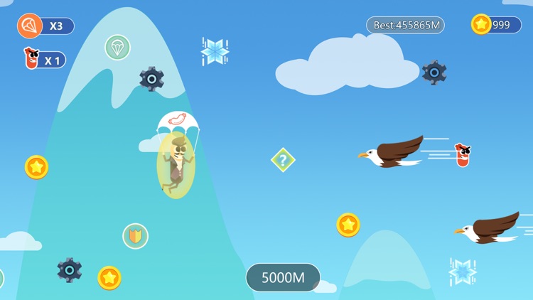 Sky Jumping-Fun Skydiving screenshot-3