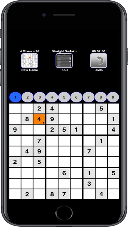 Straight Sudoku