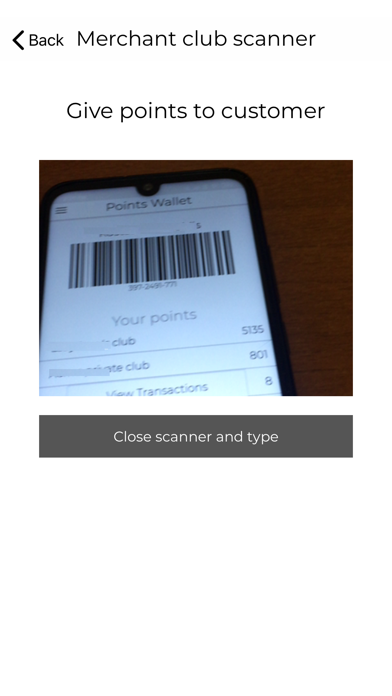 Screenshot #2 pour Merchant's Scanner - Larington