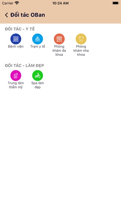 OBan - Đặt lịch c/s sức khỏe screenshot-4